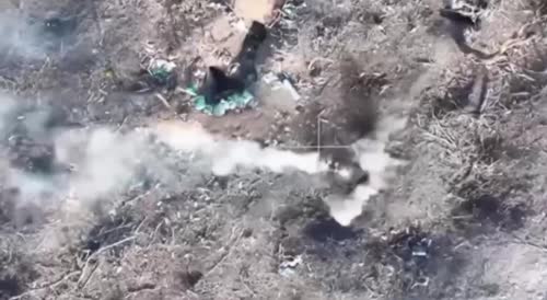 Right in the trenches: footage of the destruction of the AFU militants by the operators of the UAV of the "Southern" group of troops