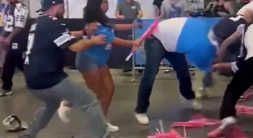 Fight Breaks Out After Chargers-Cowboys Game