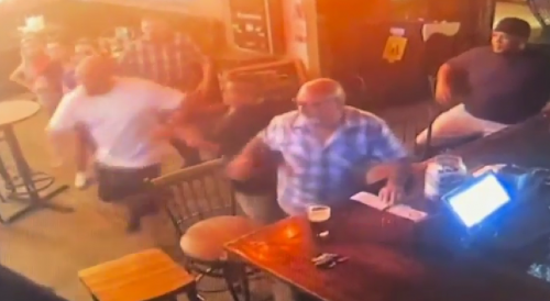 Patrons vs Bouncers in Texas Ale House