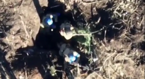 VOG attack. Destruction of Ukrainian militants in the trenches