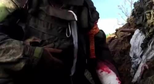 video of the storming of the support of Ukrainian soldiers