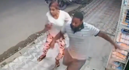 Walking Couple Taken Out By Drunk Driver