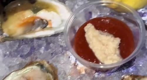 Clazzy Ratchet Slurps Down 48 oysters — driving her date to ditch the tab -