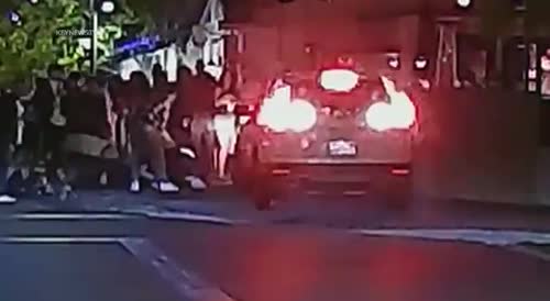 SUV Slams into Crowd in Santa Clarita