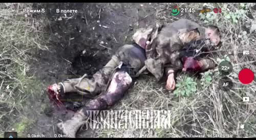 Not a quick death of a Ukrainian soldier