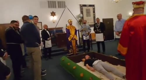 Bizarre Video Of Mason Ritual Filmed By Undercover Cameraman