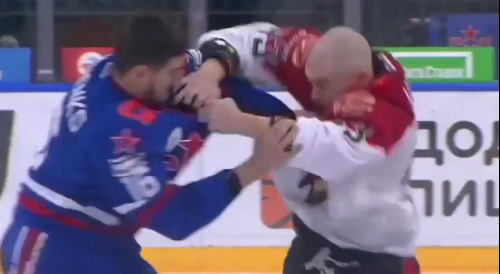 One On One Hockey Fight