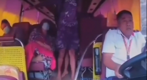 Fucking Ruthless: Hitman Caps Sleeping Couple On Bus