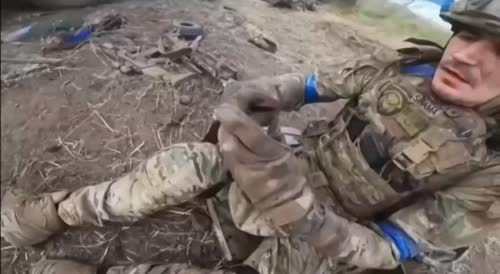 Ukrainian Soldier Underestimates Mine
