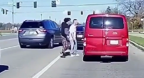 Road Rage Idiot Meets Karma: Shot Multiple Times