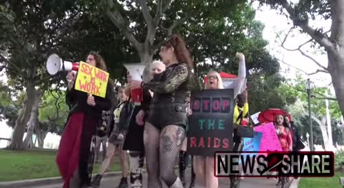 Sex Workers Protest in LA