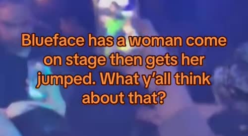 Rapper Blueface Pulls Woman on Stage to Have Her Jumped