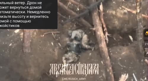 Hard death. One Ukrainian shot himself, another twitches in agony.
