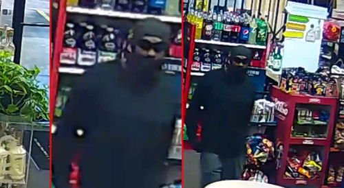 Violent robbery at a Texas liquor store