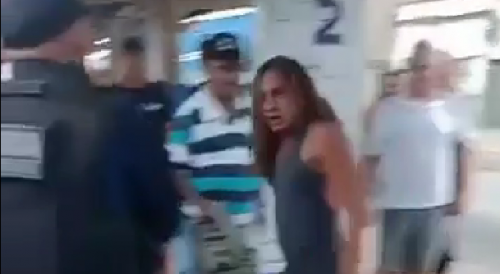 Intoxicated Transgender Gets Into Fight With Police Officer