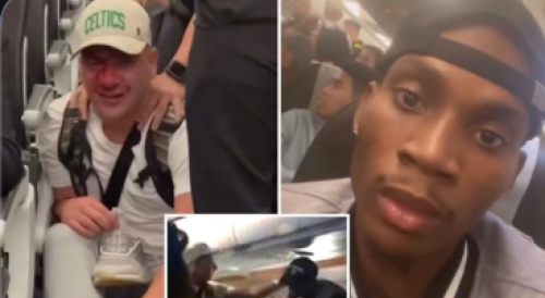 Dumbass Airline Passenger Picks Fight With Boxer, Gets Wrecked