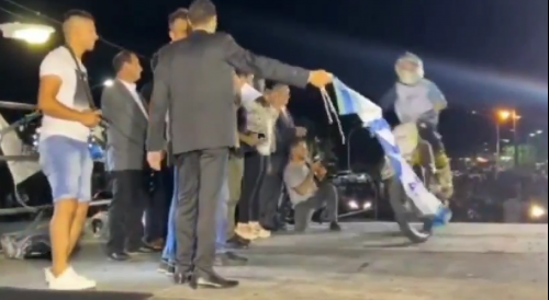 Mayor Of Argentina Rammed At Motorcycle Rally