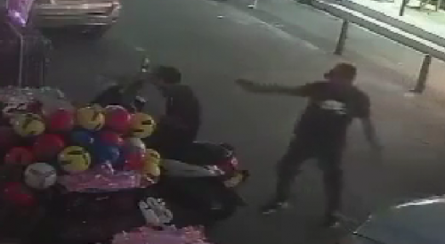 Quick Assassination Of A Street Vendor In Colombia
