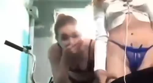 Moscow Girls Steal By Stuffing Security Tags In Their Asses
