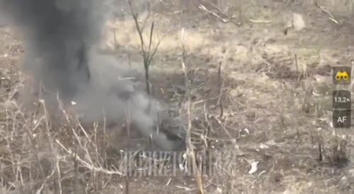 Video of how a drone captured Ukrainian soldiers