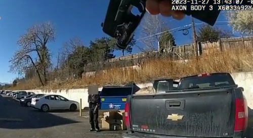 Man Reaching For The Gun Shot By Denver Cop