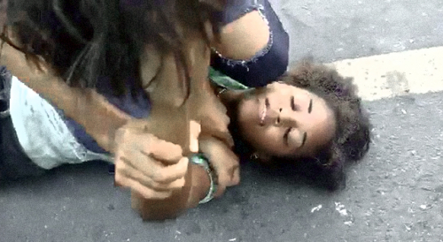 Brazilian Girl Makes Short Work Of Her Opponent