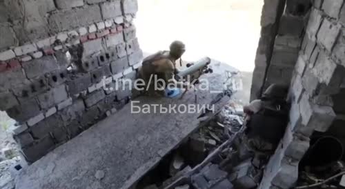 Ukrainian Soldier Vaporized By ATGM