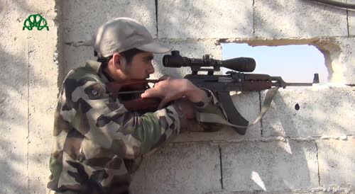 Free Syrian Army sniping (Part 2)