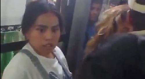 Wild Fight Breaks Out On The Bus In Ecuador