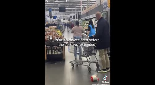 Woman Gets Fired From Walmart Right Before The Holidays, Goes Nuts And Destroys The Store