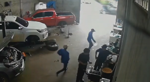 Workshop Robbed By Armed Gang Brazil