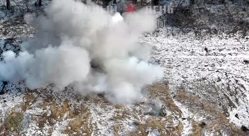 Ukrainian torn to pieces by Russian kamikaze drone