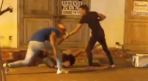 Colombian Street Fight Turns Into A Fatal Stabbing
