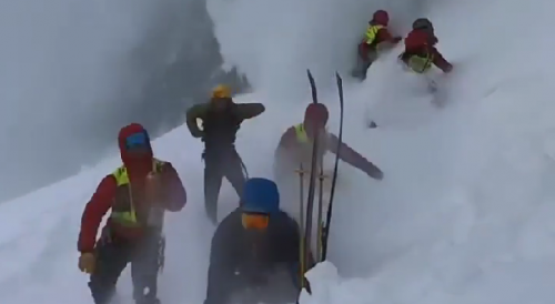 Rescue Training Group Hit By Avalanche In Slovakia