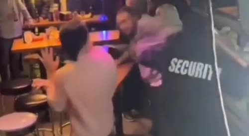 Security Guard Gets a Beat Down