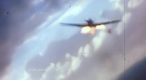 Vintage WW2 Remastered Footage of American F6F Hellcats Attacking Japanese A6M Zeros