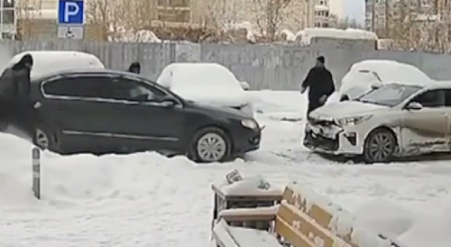 Northern Russia Gang Wars Caught On Local Ring Camera
