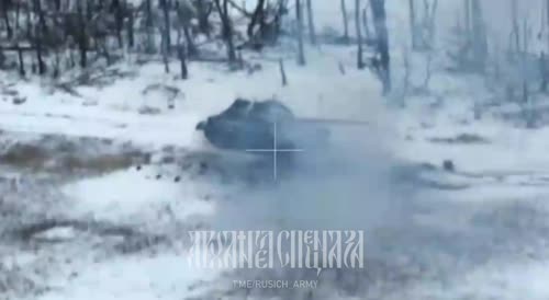 Jumped out on time! The commander of the Ukrainian tank cowardly saved his ass, the crew died