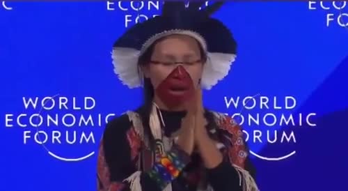World Economic Forum hires witch doctor to put spells on panelists