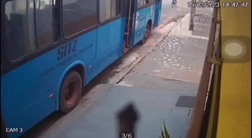 Disabled Man Ran Over By Bus