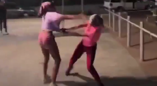 Pink Shirt Fights Like A Man