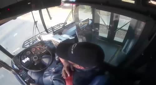 North Carolina Bus Driver Hit By Stray Bulllet