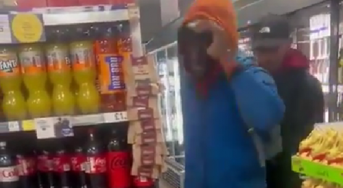 The Guy Who Was Filming Shoplifting In Progress Had his Phone Taken Too