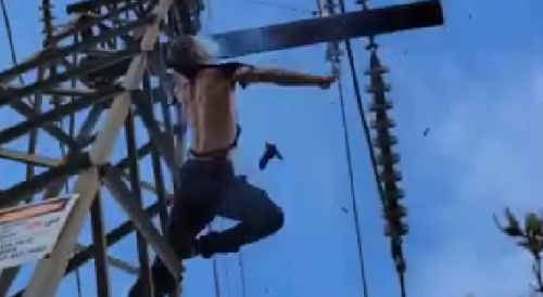 Fucked Around On A Transmission Tower