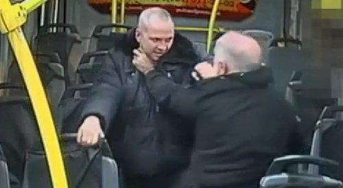 Bus Driver Fights For His Life Against Drunk Gunman