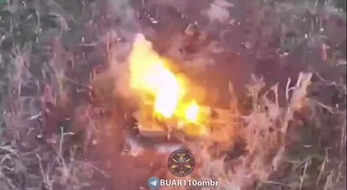 Nice tank detonation