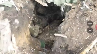 Fighters of the 70th regiment of the 42nd Division smashed the dugouts of the AFU with FPV drones. Filmed in the southern part of the village of Rabodino, Zaporizhia region