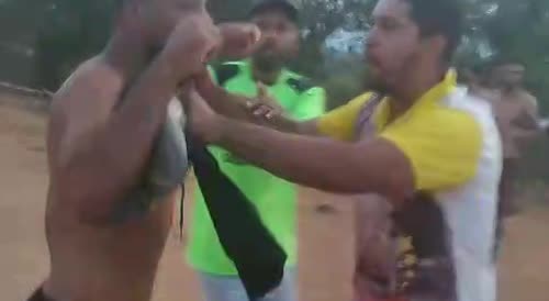 Mass Fight Breaks Out After The Amateur Football Match