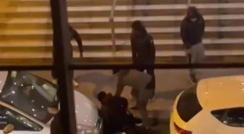 New arrivals fighting with knives in ireland
