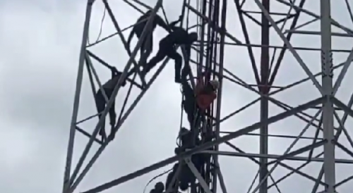 Rescue Worker Falls To His Death Attempting To Save Suicidal Man